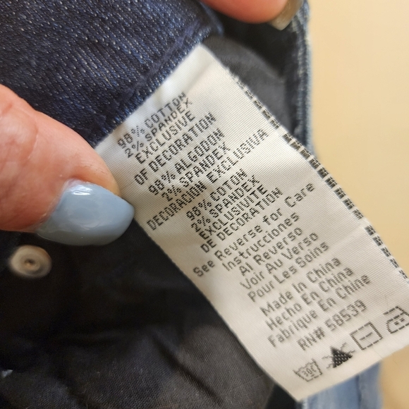 STS Blue Distressed Denim skinny jeans size 3 - Picture 9 of 11